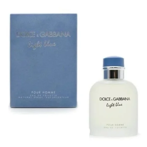 Dolce & Gabbana Light Blue Homme EDT 100 ML דולצ’ה וגבאנה לייט בלו אדט לגבר 100 מ”ל